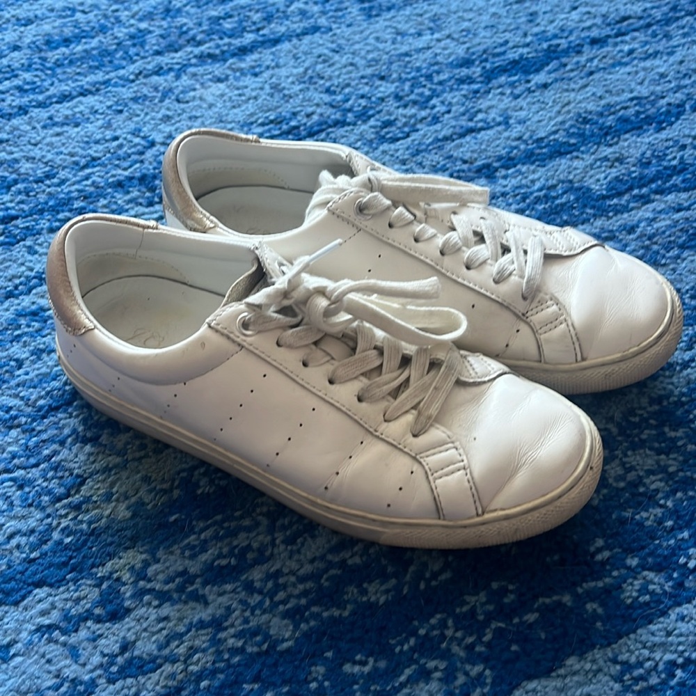 J.Crew Sunday Sneakers White Leather